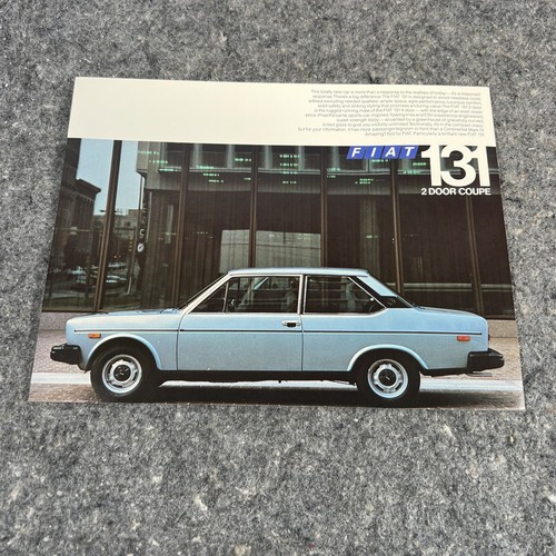 Foglio brochure vendita - , fiat