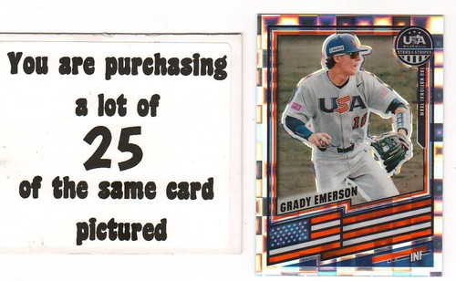 X25 grady emerson 2026 panini - grady,