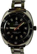 Orologio Diver Lanco Automatic 200 Metri Seaborn 3000 Revisionato Perfetto