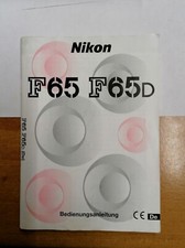 NIKON F 65 e F 65D - Manuale Istruzioni