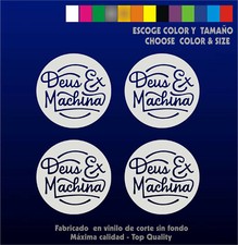 4 x Sticker Vinilo - DEUS EX