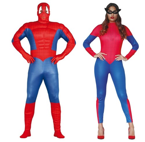Costume coppia supereroe abito - costume,