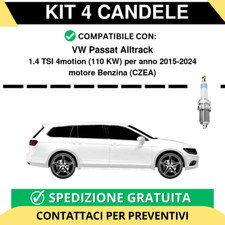 KIT 4 CANDELE per VW Passat