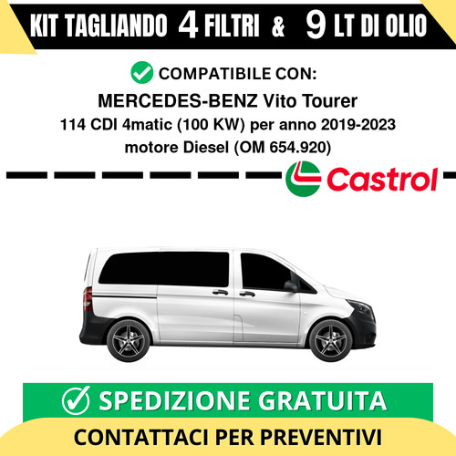 Tagliando per mercedes - tagliando, mercedes-benz