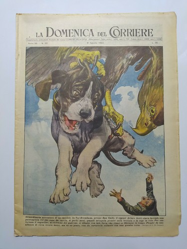 Domenica del corriere 1954 - domenica,