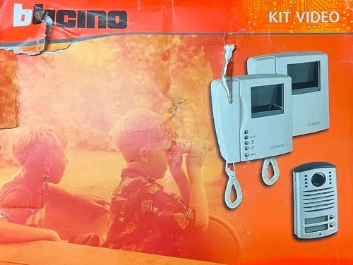Kit videocitofono bifamiliare