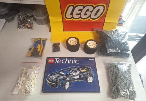 Lego technic 8880 super car - 8880, car"