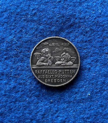 Medaglia dresda raffaello - j.,