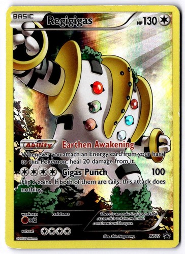 Regigigas xy82 promo - regigigas, holo