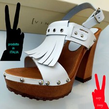 Zoccoli  DONNA 38 Pelle TACCO