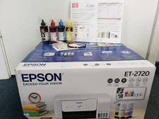 New Epson Printer With 4X100ml