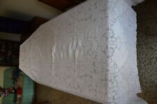 Tovaglia  tovaglioli lino sfilato siciliano 163x252 40x42 B27 Linen Tablecloth °