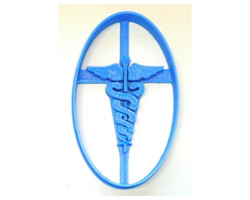 Tagliabiscotti caduceo medico - tagliabiscotti,