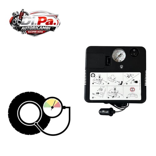 Compressore gonfiaggio 12v - 12v, kit
