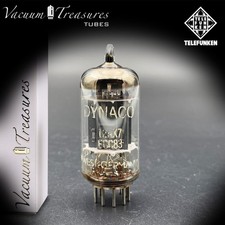 ECC83 12AX7 TELEFUNKEN ? AMPLITREX Tested Tube – Ribbed Plates Diamond Bottom