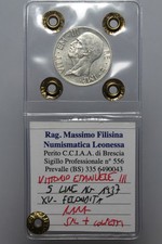 Regno d'Italia Vittorio Emanuele III - 5 LIRE 1937 - R - Perizia SPL+