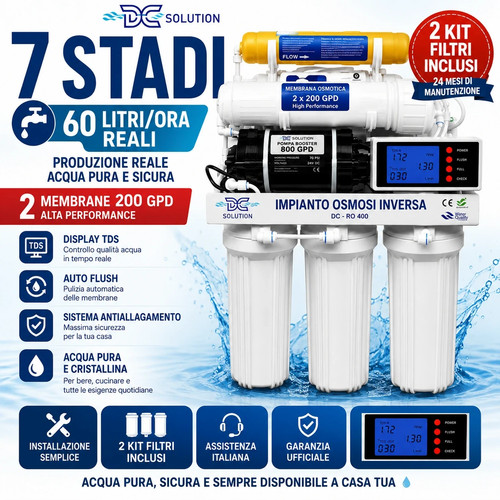 Depuratore acqua osmosi - acqua,