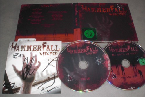 Hammerfall infected dvd - -, &