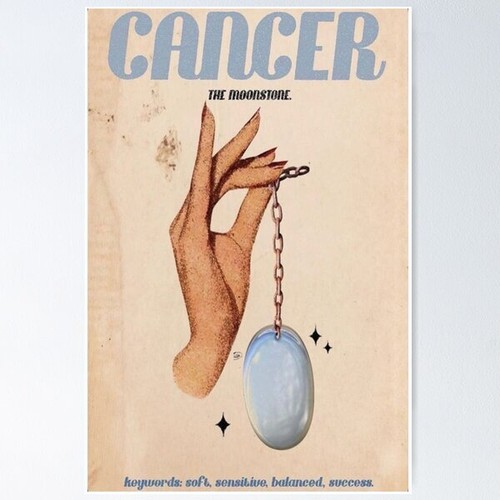 Nuovo poster zodiaco cancro - nuovo!,