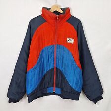 Giubbotto Nike blu e rosso taglia L da uomo