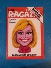 RAFFAELLA CARRÀ - Maschera Da Ritagliare - Corriere Dei Ragazzi 1976