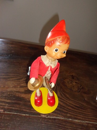 Pinocchio tin toys - -tin, metallo