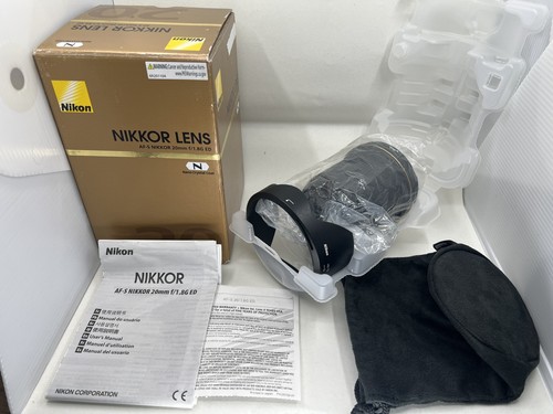 Nikon nikkor 20mm 1 - af-s, g