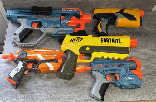 Nerf gun bundle elite - gun,