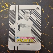 2024 Leaf Collective Multi-Sport - Milan Rafael Leao Black Printing Plate 1/1