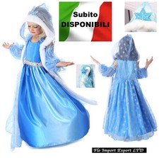 Frozen Vestito Carnevale Elsa