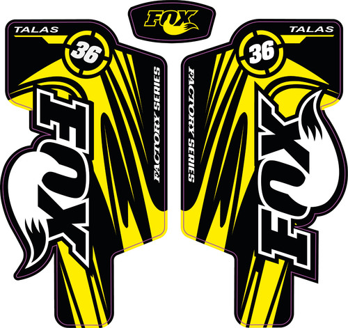 Adesivo fox talas - fox, forcelle