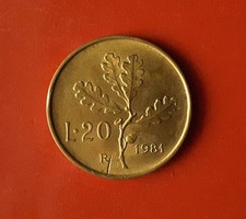 20 LIRE 1981 ERRORE - MANCANZA