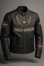 Giacca pelle bovina uomo