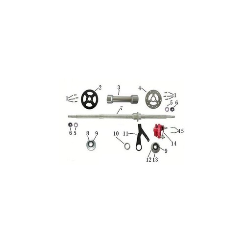 Coppia supporti cuscinetti - coppia, +