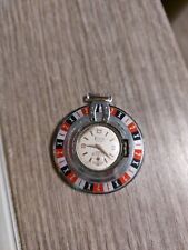 Pubblicitario Fiat Vintage OROLOGIO da Tasca TICIN Roulette Casino Spinning