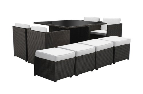 Tavolo pranzo sedie rattan - pranzo,