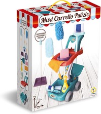 Teorema - Maxi Carrello delle Pulizie, Giocattolo per Bambini, Set Completo