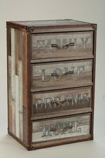 Mobiletto cassettiera legno - mobiletto, in