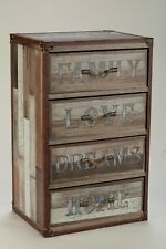 MOBILETTO CASSETTIERA IN LEGNO