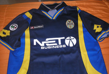 MAGLIA HELLAS VERONA LOTTO 2000 2001 - MUTU 10 - MATCH WORN JUVENTUS INTER MILAN