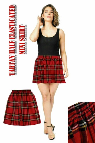 Minigonna skater tartan - minigonna,