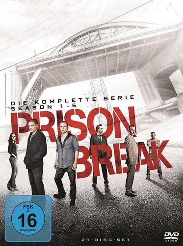 Prison break komplettbox - prison,