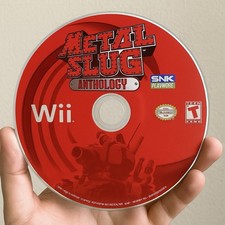 Metal Slug Anthology Wii – Solo disco originale SNK Playmore PAL ESRB Teen