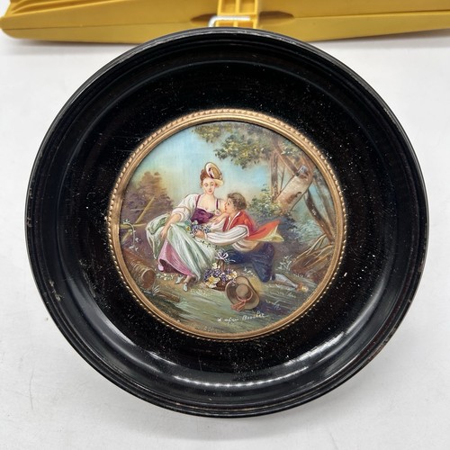 Miniatura dipinta boucher - miniatura,