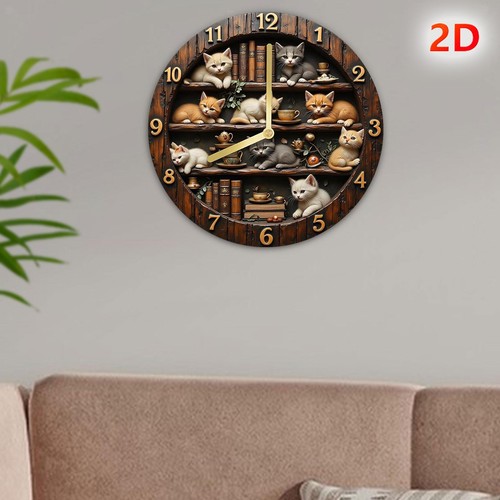 Orologio parete legno - da, in