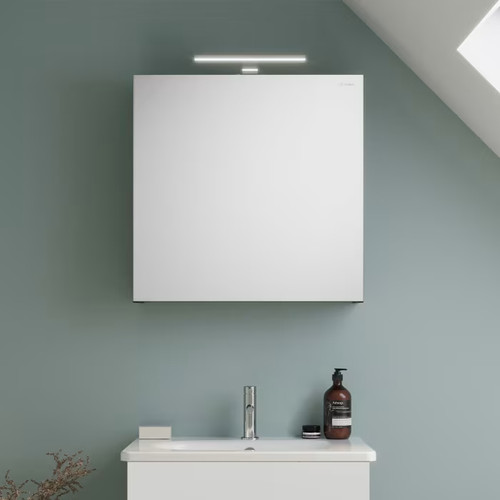 Armadio specchio burgbad liniq - armadio,