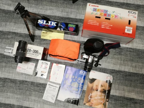 Set fotocamera canon - eos, kiss