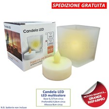 Lampada quadrata led candela - lampada,
