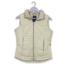 Giacca smanicata Napapijri grigio chiaro con zip - Taglia S donna