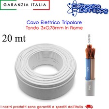 Cavo elettrico tripolare tondo - elettrico,